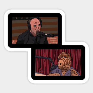 Joe Rogan X Alf Sticker